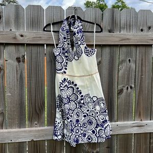 Nine West Floral Halter Dress